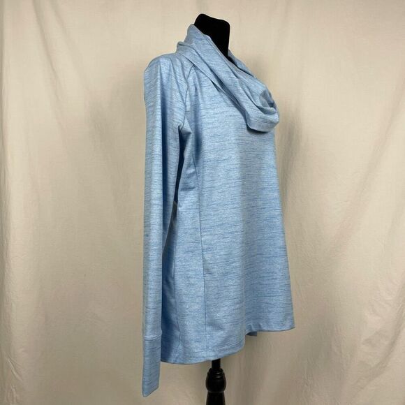 Spyder Solitude Funnel Cowl Neck Sweat Shirt Tunic - Women’s L - Picture 3 of 10